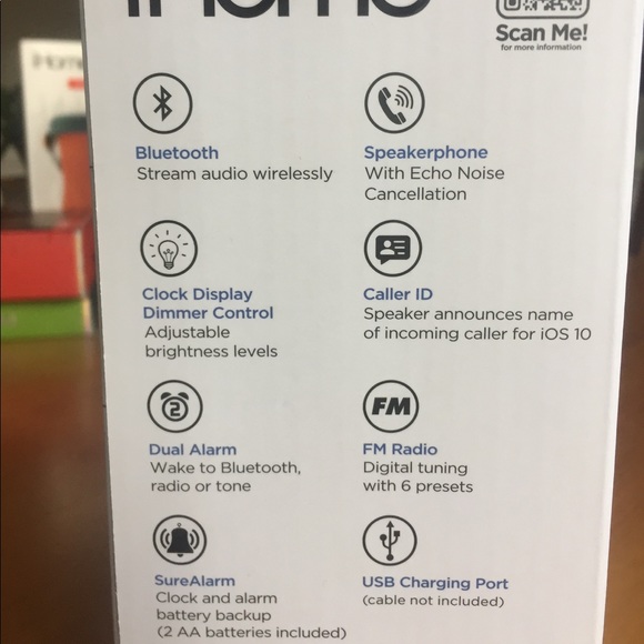 iHome Accessories New Ihome Home Decor Speaker Poshmark